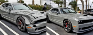 2017-dodge-challenger-hellcat-before-and-after-collision-center-of-delray-beach-florida